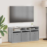 Lowboard with Drawer Grey Sonoma 102 x 32 x 48.5 cm 8000593