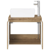 Bathroom Furniture Set Artisan Oak Engineered Wood 3404339
