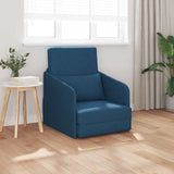 Sofa Bed Blue 65 x 80 x 83 cm Fabric 4106644