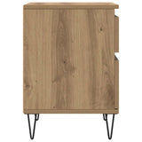 Bedside Cabinet Artisan Oak 40x35x50 cm Engineered Wood 857418
