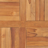 Table Top Teak Solid Teak Wood 80x80 cm Durable Table Top 48990