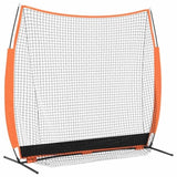 Baseball Practice Net Black 250 x 106.5 x 210 cm Polyester 42012859