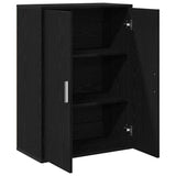 Sideboard Black Oak 60 x 31 x 84 cm Engineered Wood 862263