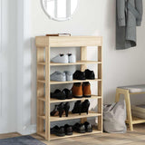 Shoe Rack Sonoma Oak 60x30x98 cm Engineered Wood 859925