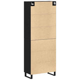 Highboard 2 pcs Black oak 69.5 x 34 x 180 cm 3333104
