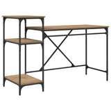 Desk Artisan Oak 135 x 50 x 90 cm Engineered Wood 881283