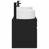 Bathroom Cabinet Set 3 pcs Black 49 x 44.5 x 65.5 cm 3405778