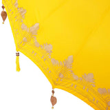 Balinese Parasol Yellow 180-190 cm Cotton and solid wood 3356901