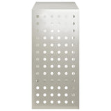 Air Conditioner Cover Silver 110 x 50 x 105 cm Stainless Steel 8014147