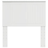 Headboard with Headboard Gloss White 90 cm Engineered wood 887807