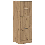 Apothecary Cabinet Artisian Oak 40x41x118 cm Engineered Wood 855204