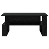 Coffee Table Black Oak 90 x 50 x 40 cm Engineered Wood 8000213