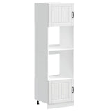 Oven Cabinets 2 pcs Lucca White Engineered Wood 3315041