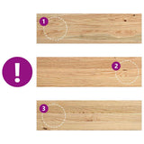 Window Sills 2 pcs Untreated 70x20x2 cm Solid Wood Oak 4009093