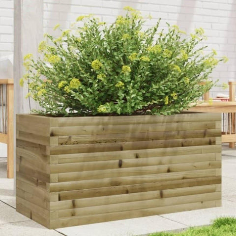 ZNTS Garden Planter 90x40x45.5 cm Impregnated Wood Pine 847272
