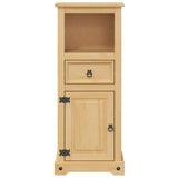 Bathroom Cabinet Corona 45x33x110 cm Solid Wood Pine 4013402