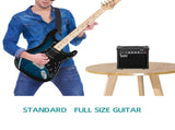 GST Stylish Electric Guitar Kit with Black Pickguard Blue Color 76962190
