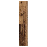 Bookcase Old Wood 31x24x127 cm Engineered Wood 860353