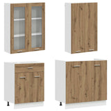 Kitchen Unit LYON 4 pcs Artisan Oak Engineered Wood 3438370