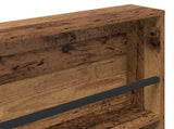 Magazine Rack 2 pcs Old Wood 60 x 12 x 70 cm Engineered Wood 890837
