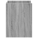 ZNTS Bedside Cabinet Grey Sonoma 45x50x65 cm Engineered Wood 848309