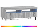 LED TV Cabinet Grey Sonoma Engineered Wood 896561