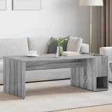 Coffee Table Grey Sonoma 101.5 x 50 x 37 cm Engineered Wood 891197