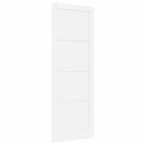 Interior Door White 83 x 232 cm Plywood 42047158