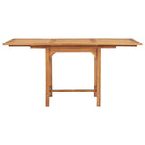 5 Piece Garden Dining Set Solid Teak Wood 3059595