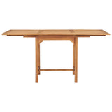 Garden Dining Set Warm Teak Solid Teak Wood Medium Extendable 3059596