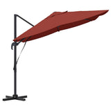 Umbrella Terracotta 351 x 250 x 260 cm Polyester and Aluminium 42003350