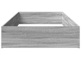 Bed Surround for Adjustable Bed Base Grey Sonoma 70 x 200 cm 8021812