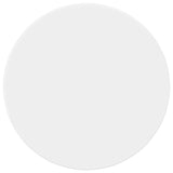 Table Top White 60 x 1.5 cm Engineered Wood 880401