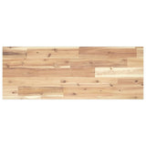 Floating Shelves 4 pcs 100x30x2 cm Untreated Solid Wood Acacia 3279378