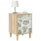 Bedside Cabinet GOTHA 2 pcs Sonoma Oak 36 x 33 x 50 cm 8007228