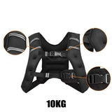 10 Kg Adjustable Weighted Running Vest Gym Fitness Sports Training Weight Loss 35302236