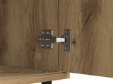 Sideboard Artisan Oak 60 x 35 x 70 cm Engineered Wood and Iron 881724