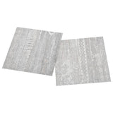 Self-adhesive Flooring Planks 55 pcs PVC 5.11 m Grey 324675
