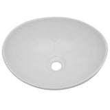 ZNTS Two Piece Bathroom Furniture Set Ceramic White 279339