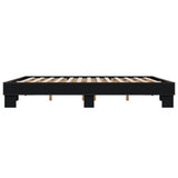 Bed Frame without Mattress Black 200x200 cm 3280217
