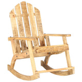 Garden Rocking Chair Solid Mango Wood 285883