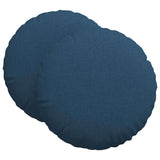 Seat Cushions 2 pcs Blue 80 x 29 cm Fabric 42014239