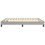 Bed Frame without Mattress Light Grey 180x200 cm Super King Fabric 3120532