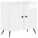 3 Piece Bathroom Cabinet Set BREDA Engineered Wood 3417886