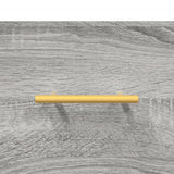 Highboard Grey Sonoma 69,5x34x180 cm Engineered Wood 3199871