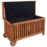 Garden Storage Box 118x52x58 cm Wood 41772