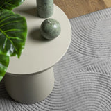 Rug IZA Short Pile Scandinavian Look Grey 120x170 cm 375452