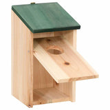 Bird House Set of 10 Wood Solid Firwood Small Hanging mounting 314815