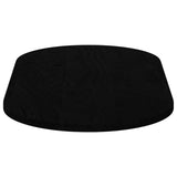 Table Top Dark Brown 100x50x2 cm Solid Wood Oak Oval 4009078