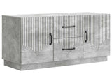 Sideboard Concrete Grey 89 x 34.5 x 57 cm Engineered Wood 895348